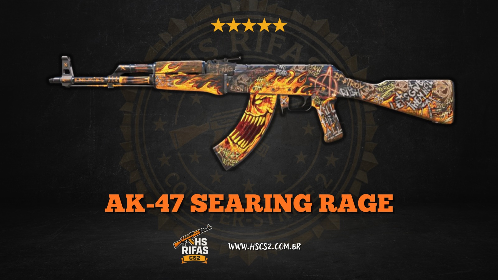 #002 ★AK-47 SEARING RAGE (Field Tested)★